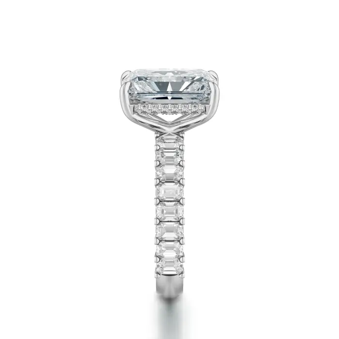 Pierścionek z dużym diamentem białe złoto SBPZ_038